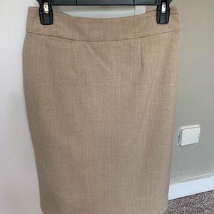 Tan Calvin Klein Skirt Great Condition Size 2